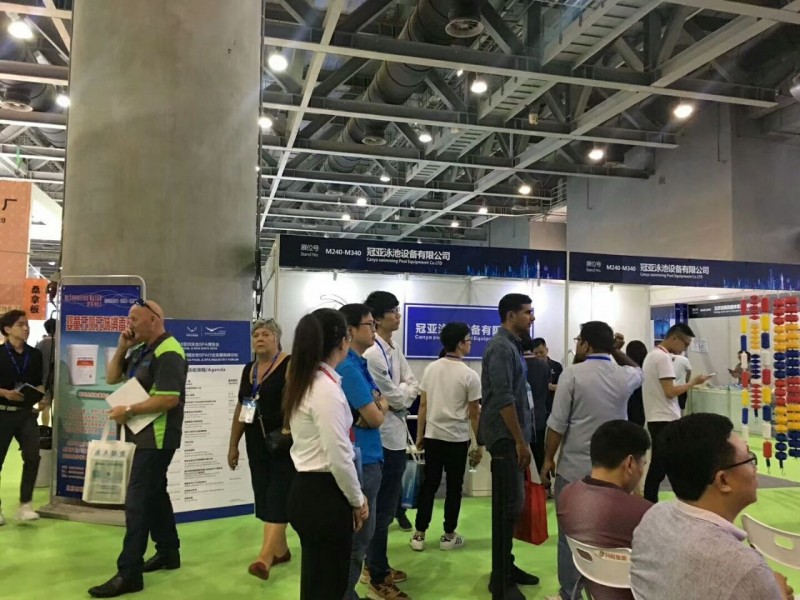 名企聚首廣州，2018亞洲泳池SPA博覽會昨日開幕